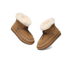 UGG Boots Women Sheepskin Wool Ankle Woven Mini Stormy -Shoe Store GL7A0277