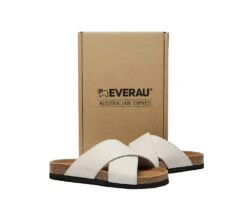 Women Slides Leather Crossover Summer Croia -Shoe Store GL7A0285 4564e820 b7a7 428f 9727 2c133bf218bb