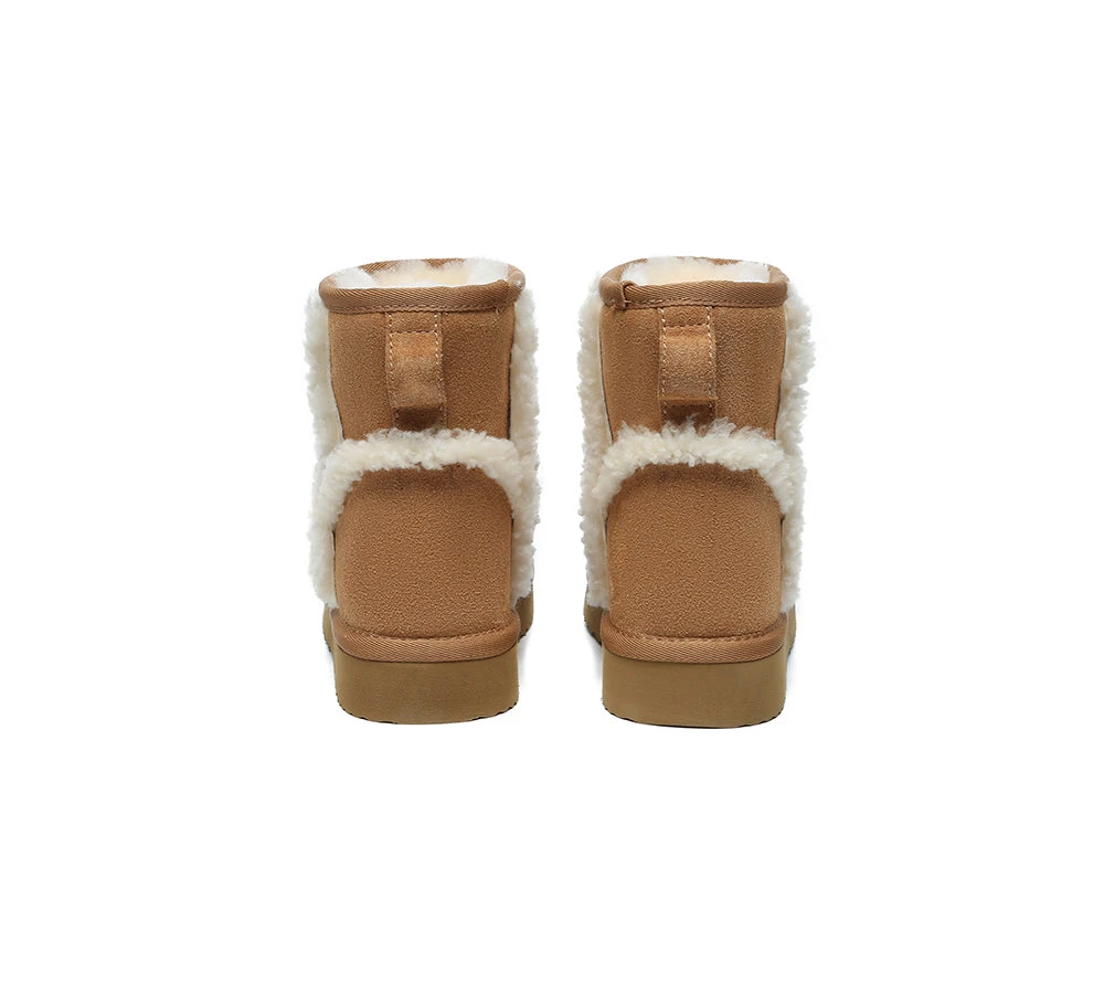 UGG Boots Sheepskin Wool Shearling Lined Ankle Mini Darby 9 UGG Boots Sheepskin Wool Shearling Lined Ankle Mini Darby - Image 7