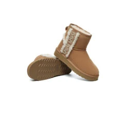 UGG Boots Sheepskin Wool Shearling Lined Ankle Mini Darby 17 UGG Boots Sheepskin Wool Shearling Lined Ankle Mini Darby -Shoe Store GL7A0431