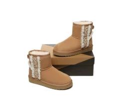 UGG Boots Sheepskin Wool Shearling Lined Ankle Mini Darby 18 UGG Boots Sheepskin Wool Shearling Lined Ankle Mini Darby -Shoe Store GL7A0436
