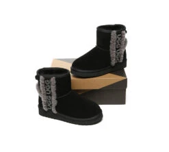 UGG Boots Sheepskin Wool Shearling Lined Ankle Mini Darby 24 UGG Boots Sheepskin Wool Shearling Lined Ankle Mini Darby -Shoe Store GL7A0457