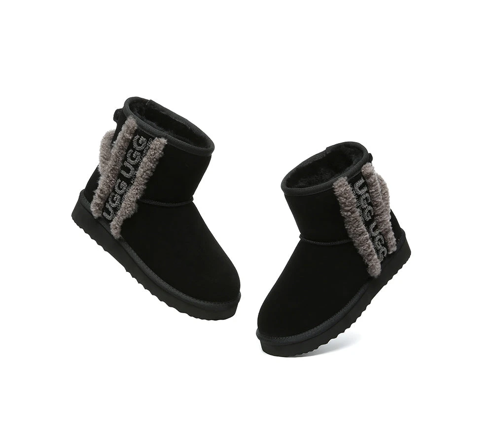UGG Boots Sheepskin Wool Shearling Lined Ankle Mini Darby 13 UGG Boots Sheepskin Wool Shearling Lined Ankle Mini Darby - Image 11