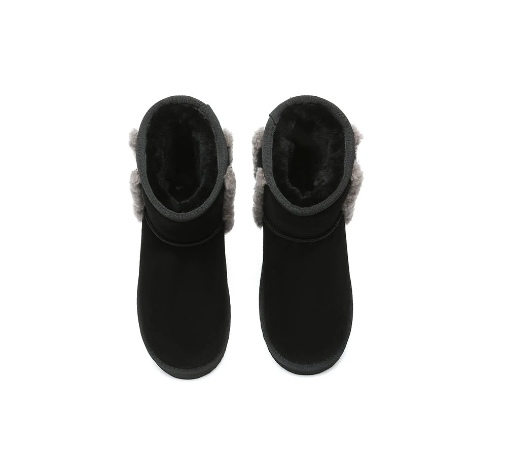 UGG Boots Sheepskin Wool Shearling Lined Ankle Mini Darby 14 UGG Boots Sheepskin Wool Shearling Lined Ankle Mini Darby - Image 12