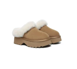 UGG Slippers Sheepskin Wool Ankle Chunky Platform Murray 18 UGG Slippers Sheepskin Wool Ankle Chunky Platform Murray -Shoe Store GL7A0482