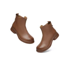 Women Leather Zipper Ankle Boots Chapple -Shoe Store GL7A0484 ae49bedf 8476 49c1 aa01 cb7b10d21967