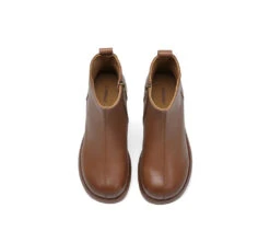 Women Leather Zipper Ankle Boots Chapple -Shoe Store GL7A0485 9220901e ad0d 4b3d a392 c865644e2f86