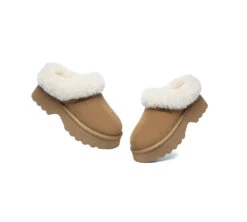 UGG Slippers Sheepskin Wool Ankle Chunky Platform Murray 24 UGG Slippers Sheepskin Wool Ankle Chunky Platform Murray -Shoe Store GL7A0487