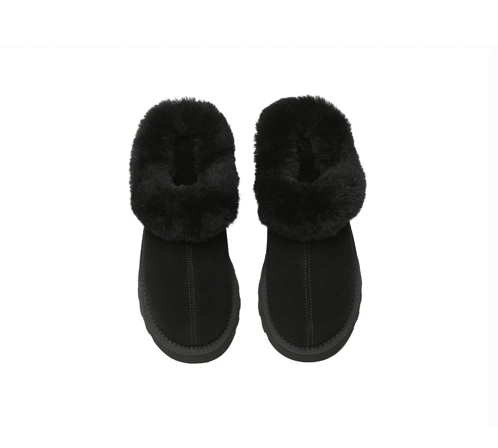 UGG Slippers Sheepskin Wool Ankle Chunky Platform Murray 11 UGG Slippers Sheepskin Wool Ankle Chunky Platform Murray - Image 9
