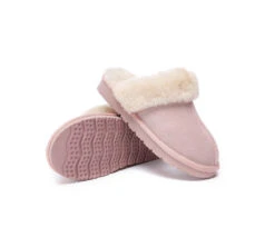 UGG Slippers Women Men Sheepskin Wool Suede Scuff Slippers Muffin 38 UGG Slippers Women Men Sheepskin Wool Suede Scuff Slippers Muffin -Shoe Store GL7A0650
