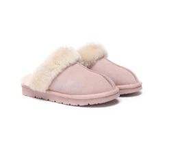 UGG Slippers Women Men Sheepskin Wool Suede Scuff Slippers Muffin 37 UGG Slippers Women Men Sheepskin Wool Suede Scuff Slippers Muffin -Shoe Store GL7A0653
