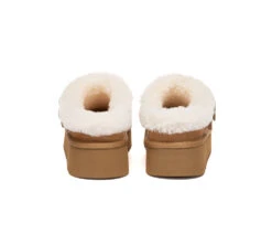 UGG Slippers Sheepskin Wool Adjustable Strap Platform Pulsey -Shoe Store GL7A0685 f2d18720 0422 454e ad5f 00fd24662229