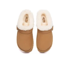 UGG Slippers Sheepskin Wool Adjustable Strap Platform Pulsey -Shoe Store GL7A0686 a5bb6b29 9a1d 4964 9d54 957eb87846b6