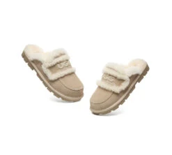 UGG Slippers Women Sheepskin Wool Shearling Lined Rilee -Shoe Store GL7A0704 26c94de5 38b6 46b2 90b3 8ddd0e938546