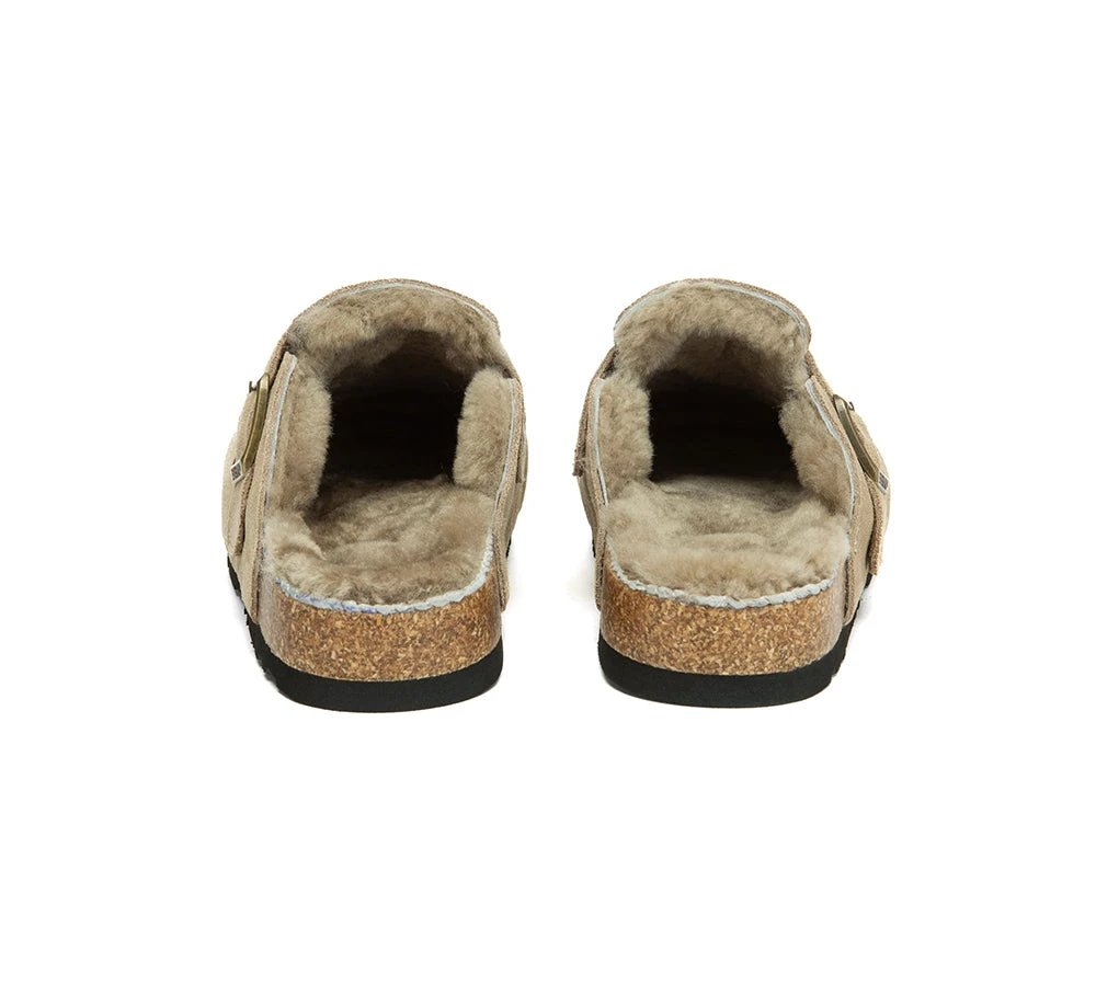 EVERAU® UGG Slippers Sheepskin Wool Adjustable Strap Hazco 15 EVERAU® UGG Slippers Sheepskin Wool Adjustable Strap Hazco - Image 13