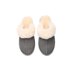 UGG Slippers Women Men Sheepskin Wool Suede Scuff Slippers Muffin 35 UGG Slippers Women Men Sheepskin Wool Suede Scuff Slippers Muffin -Shoe Store GL7A0728