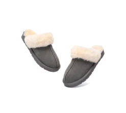 UGG Slippers Women Men Sheepskin Wool Suede Scuff Slippers Muffin 34 UGG Slippers Women Men Sheepskin Wool Suede Scuff Slippers Muffin -Shoe Store GL7A0741
