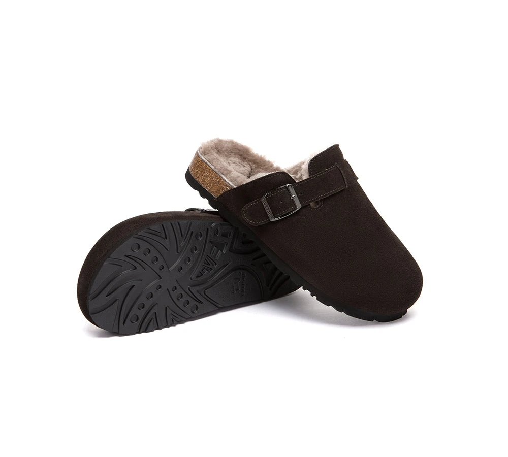 EVERAU® UGG Slippers Sheepskin Wool Adjustable Strap Hazco 17 EVERAU® UGG Slippers Sheepskin Wool Adjustable Strap Hazco - Image 15