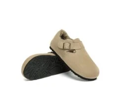 EVERAU® UGG Slippers Sheepskin Wool Adjustable Strap Hazora -Shoe Store GL7A0777 65f9db01 03a3 4511 b902 2c5dfcbbedb2