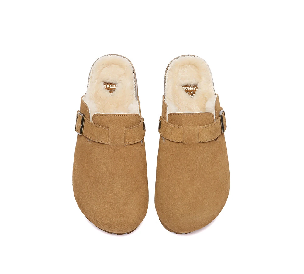 EVERAU® UGG Slippers Sheepskin Wool Adjustable Strap Hazco 8 EVERAU® UGG Slippers Sheepskin Wool Adjustable Strap Hazco - Image 6