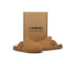 EVERAU® UGG Slippers Sheepskin Wool Adjustable Strap Hazco 24 EVERAU® UGG Slippers Sheepskin Wool Adjustable Strap Hazco -Shoe Store GL7A0822 f38752cb 8504 47c1 9744 d16f7ca7a61e