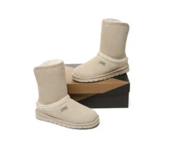 UGG Boots Sheepskin Wool Knitted Isleen -Shoe Store GL7A0849