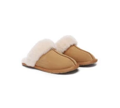 UGG Slippers Sheepskin Wool Suede Scuff Water Resistant Slippers Rosa 24 UGG Slippers Sheepskin Wool Suede Scuff Water Resistant Slippers Rosa -Shoe Store GL7A0850