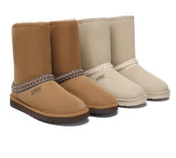 UGG Boots Sheepskin Wool Knitted Isleen