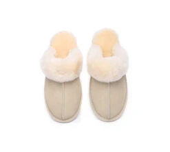 UGG Slippers Sheepskin Wool Suede Scuff Water Resistant Slippers Rosa 32 UGG Slippers Sheepskin Wool Suede Scuff Water Resistant Slippers Rosa -Shoe Store GL7A0868