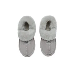 UGG Slippers Women Removable Wool Fluffy Strap Slingback Waffle -Shoe Store GL7A0929
