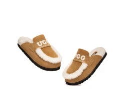 UGG Slippers Women Sheepskin Wool Shearling Lora -Shoe Store GL7A0962 2e0da548 a2b6 43f7 95a5 38cfe476739e