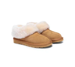 UGG Sheepskin Wool Suede Ankle Slippers Homey -Shoe Store GL7A0968