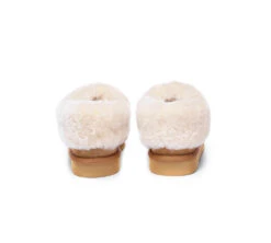 UGG Sheepskin Wool Suede Ankle Slippers Homey -Shoe Store GL7A0969