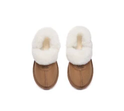 UGG Slippers Women Removable Wool Fluffy Strap Slingback Waffle -Shoe Store GL7A0975