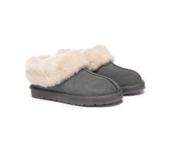 UGG Sheepskin Wool Suede Ankle Slippers Homey -Shoe Store GL7A0980