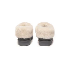 UGG Sheepskin Wool Suede Ankle Slippers Homey -Shoe Store GL7A0981