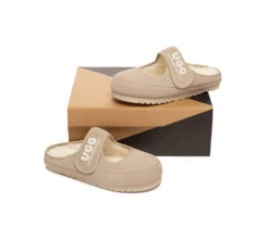 AUSTRALIAN SHEPHERD® UGG Slippers Sheepskin Wool Adjustable Strap Mary Jane Velly 31 AUSTRALIAN SHEPHERD® UGG Slippers Sheepskin Wool Adjustable Strap Mary Jane Velly -Shoe Store GL7A1085 41e85694 2839 43d9 a2be 3d0bc1922367