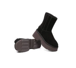 UGG Boots Short Zipper Chunky Platform Yuana -Shoe Store GL7A1240 35a92eae 2563 4af8 babd cfde5ed47166