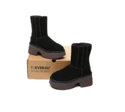 UGG Boots Short Zipper Chunky Platform Yuana -Shoe Store GL7A1243 e8c6fcb3 9dd9 4268 b8d0 1e29aca51d3c