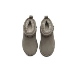 UGG Boots Sheepskin Wool Ankle Chunky Platform Ariel -Shoe Store GL7A1289