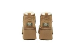 UGG Boots Sheepskin Wool Ankle Chunky Platform Ariel -Shoe Store GL7A1300