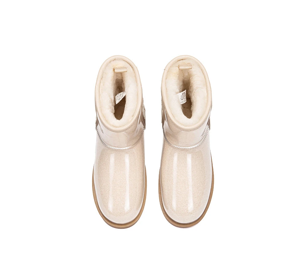 AUSTRALIAN SHEPHERD® UGG Boots Women Clear Waterproof Shearling Coated Neo 7 AUSTRALIAN SHEPHERD® UGG Boots Women Clear Waterproof Shearling Coated Neo - Image 6