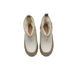 UGG Boots Women Sheepskin Wool Waterproof Chunky Wren -Shoe Store GL7A1466