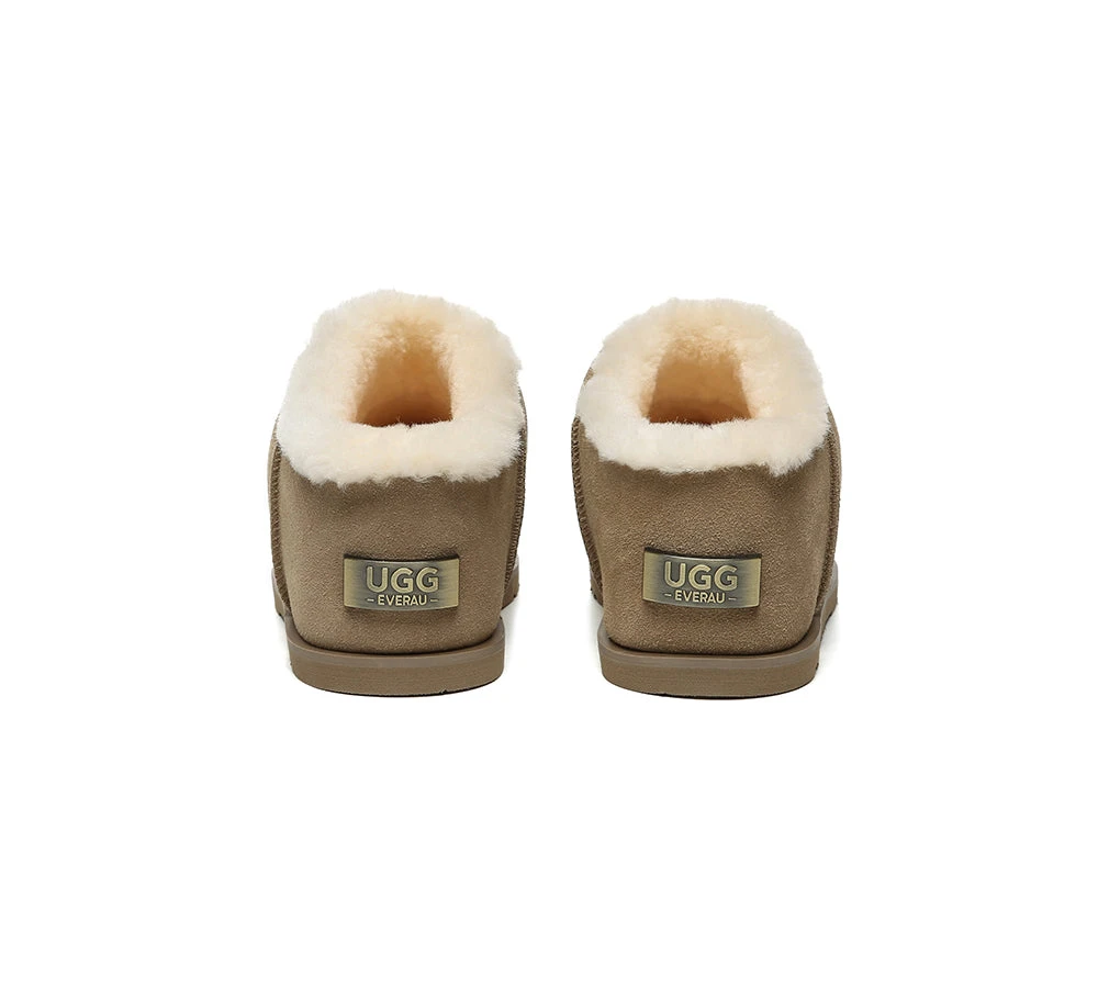 UGG EVERAU Pablo Sheepskin Ankle Slippers For Women 16 UGG EVERAU Pablo Sheepskin Ankle Slippers For Women - Image 14