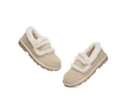 UGG Slippers Women Sheepskin Wool Ankle Rilee Loafers -Shoe Store GL7A2043 4b71fae9 370a 4c63 bd3c dd943e5487ef