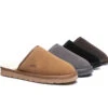 Men Slippers Sheepskin Wool Nonslip Home Slippers Cruz -Shoe Store GL7A2105