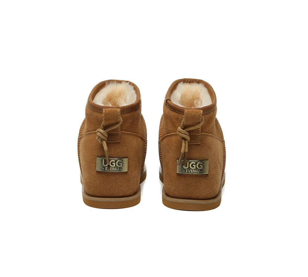 UGG Boots Women Sheepskin Wool Mini Ankle Euro Loaf Palmer 9 UGG Boots Women Sheepskin Wool Mini Ankle Euro Loaf Palmer - Image 7