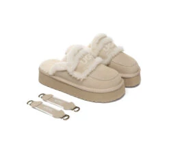 UGG Slippers Women Removable Strap Slingback Platform Rilee 38 UGG Slippers Women Removable Strap Slingback Platform Rilee -Shoe Store GL7A2320