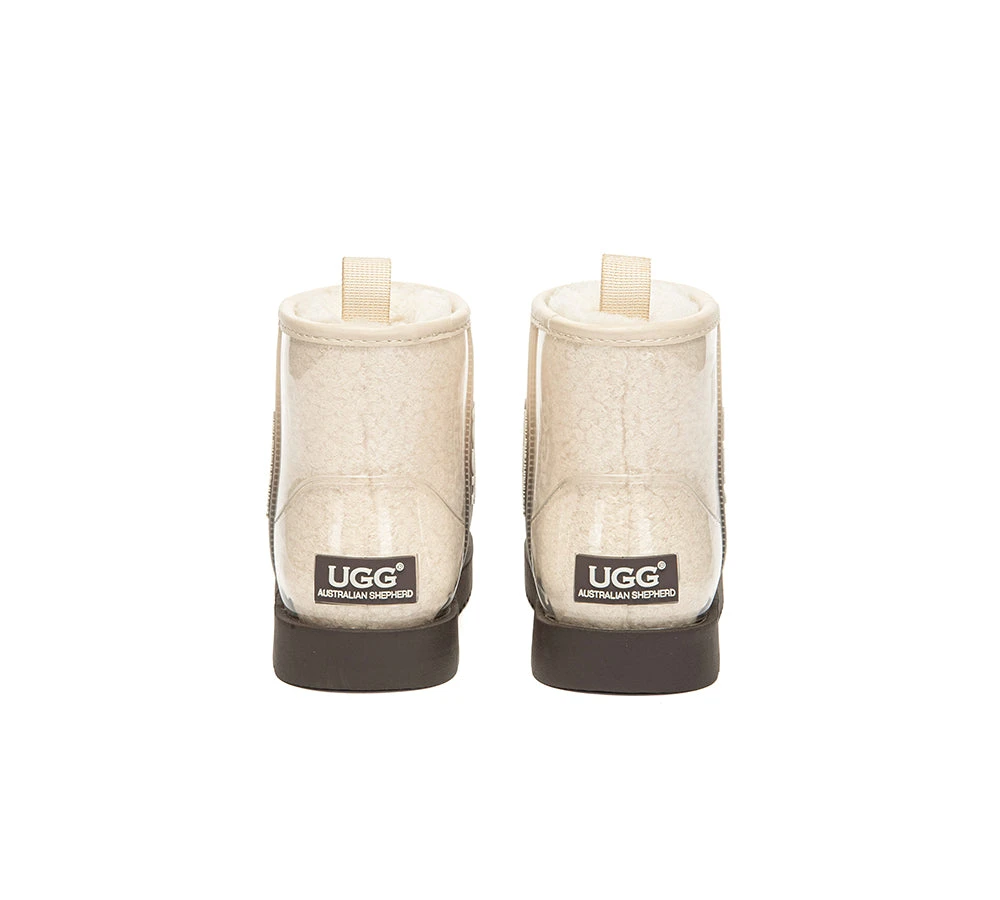 AUSTRALIAN SHEPHERD® UGG Boots Women Clear Waterproof Shearling Coated Neo 14 AUSTRALIAN SHEPHERD® UGG Boots Women Clear Waterproof Shearling Coated Neo - Image 13