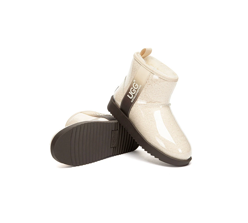 AUSTRALIAN SHEPHERD® UGG Boots Women Clear Waterproof Shearling Coated Neo 10 AUSTRALIAN SHEPHERD® UGG Boots Women Clear Waterproof Shearling Coated Neo - Image 9